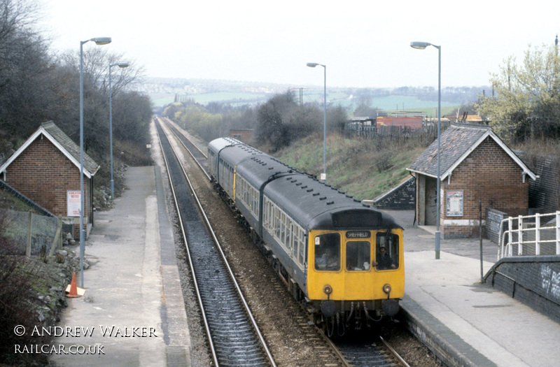 Class 110 DMU at Wombwell