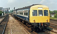 Class 111 DMU at Leamington Spa