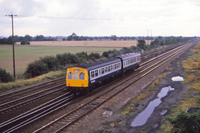 Class 111 DMU at Thorne Junction