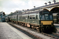 Class 111 DMU at Scarborough