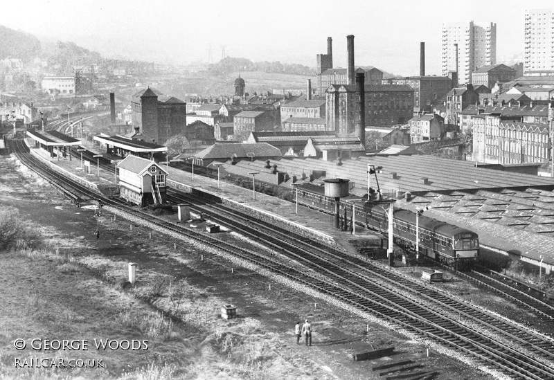 Class 111 DMU at Sowerby Bridge