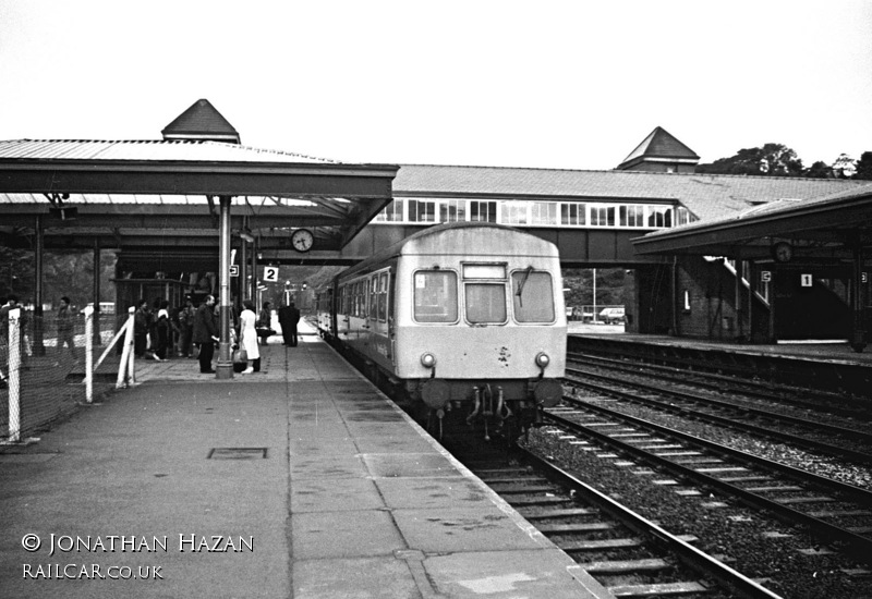 Class 111 DMU at Bangor