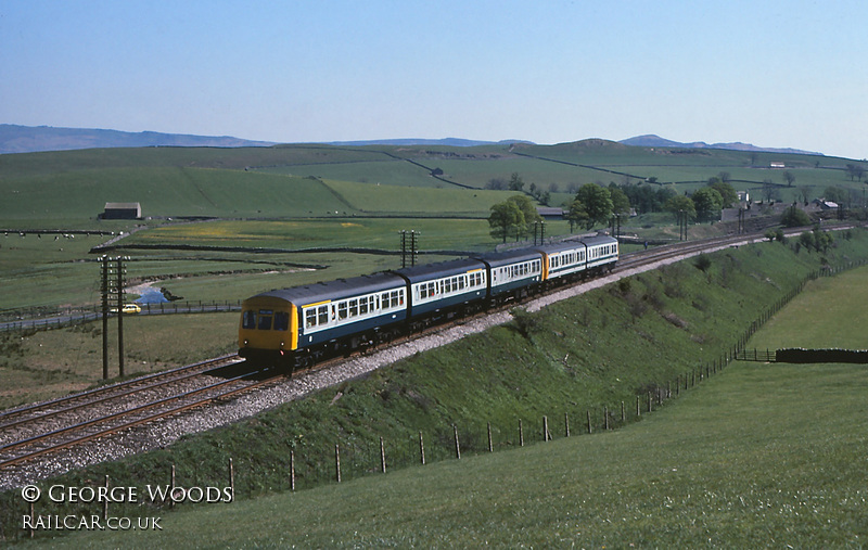 Class 111 DMU at Bell Busk