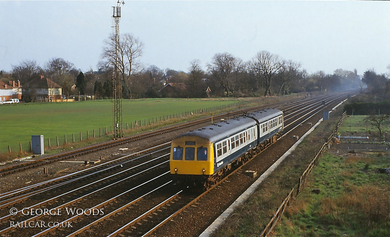 Class 111 DMU at Dringhouses