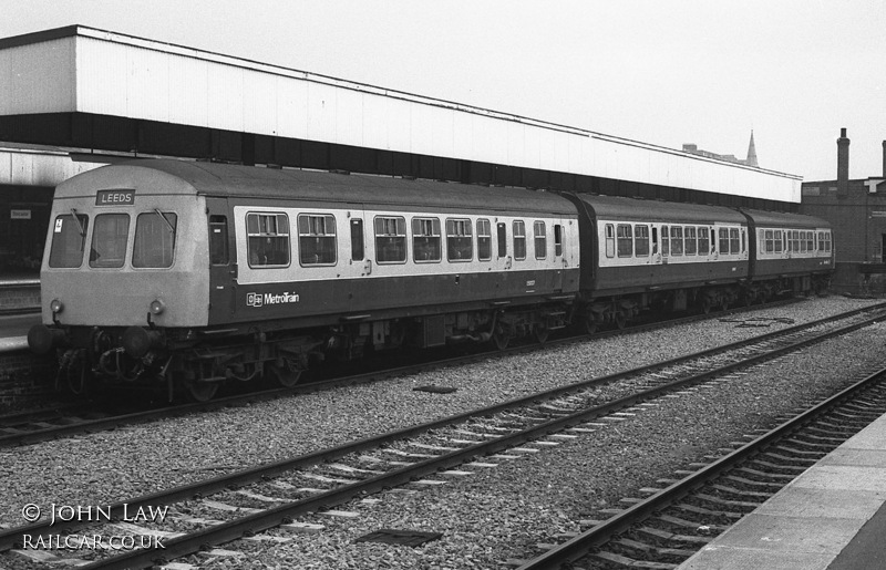 Class 111 DMU at Doncaster