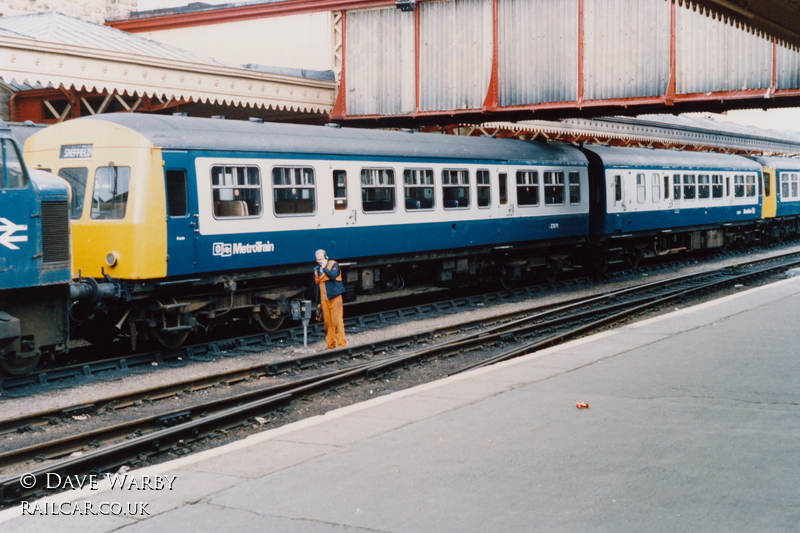 Class 111 DMU at Sheffield