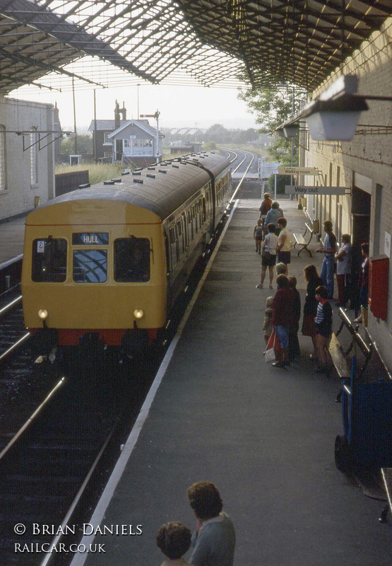 Class 111 DMU at Filey