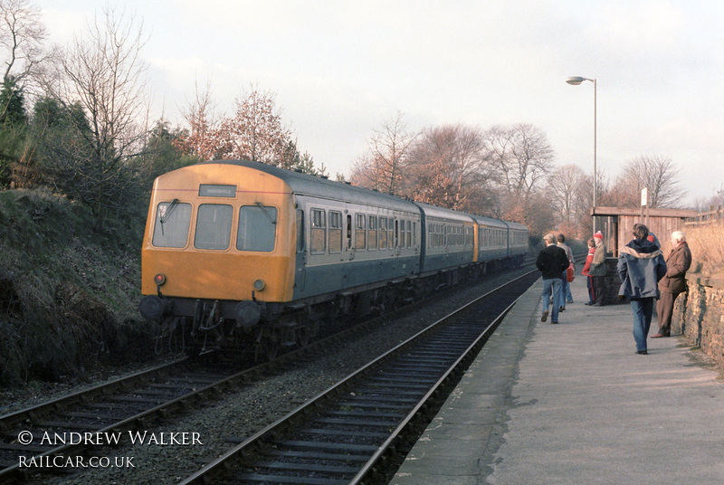 Class 111 DMU at Shepley