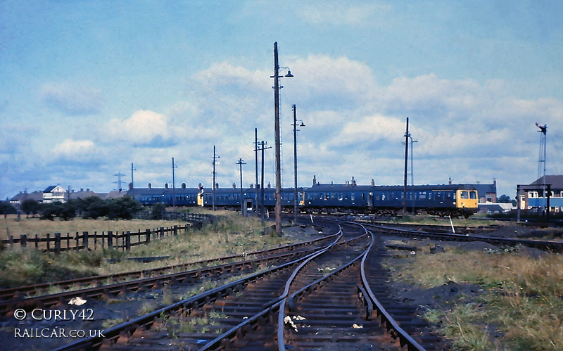 Class 113 DMU at Lostock Hall