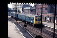 Class 114 DMU at Grimsby Town
