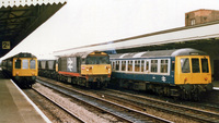 Class 114 DMU at Leamington Spa