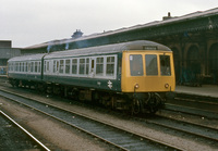 Class 114 DMU at Sheffield