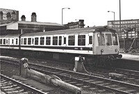 Class 114 DMU at Sheffield