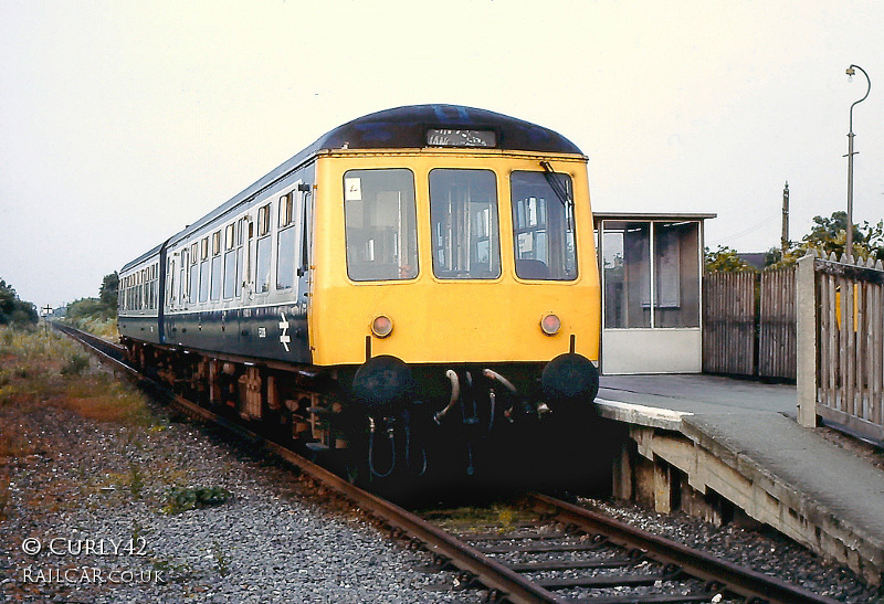 Class 114 DMU at Barton-on-Humber