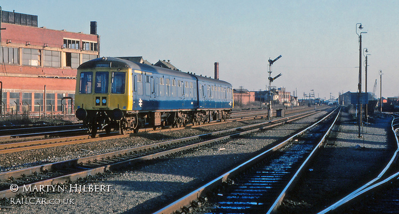 Class 114 DMU at Worksop