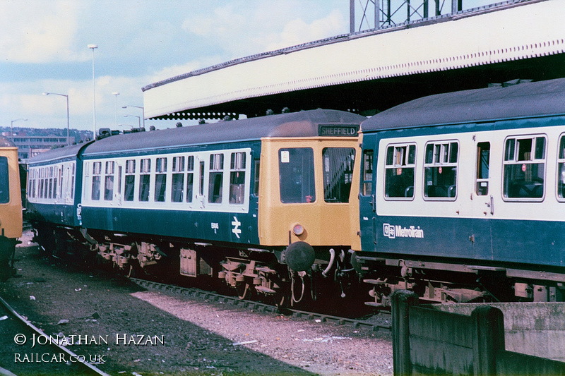 Class 114 DMU at Sheffield