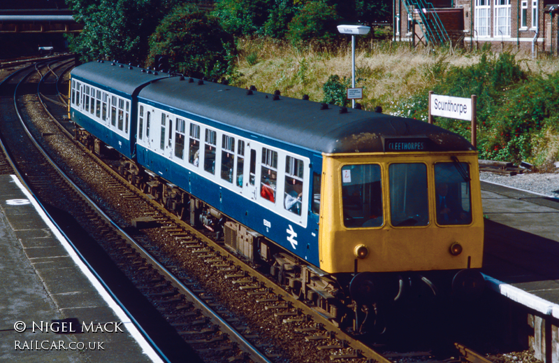 Class 114 DMU at Scunthorpe