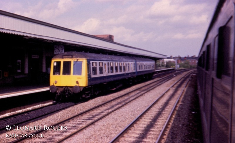 Class 114 DMU at Leamington