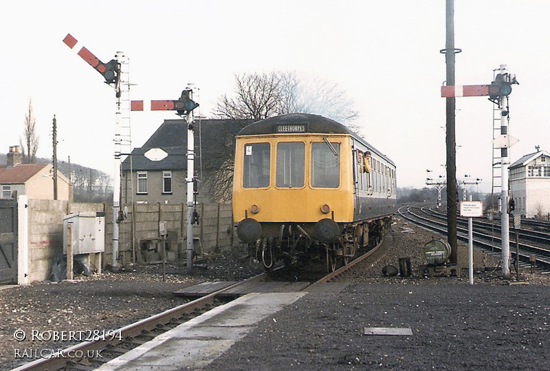 Class 114 DMU at Barnetby
