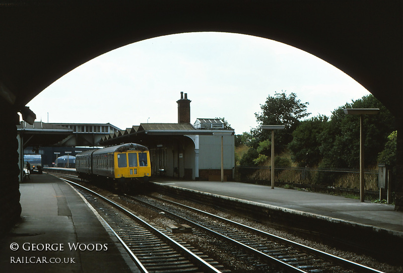 Class 114 DMU at Rotherham Masborough