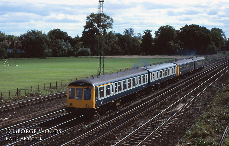 Class 114 DMU at Dringhouses