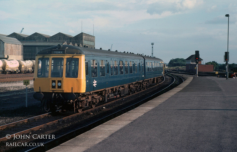 Class 114 DMU at Darlington