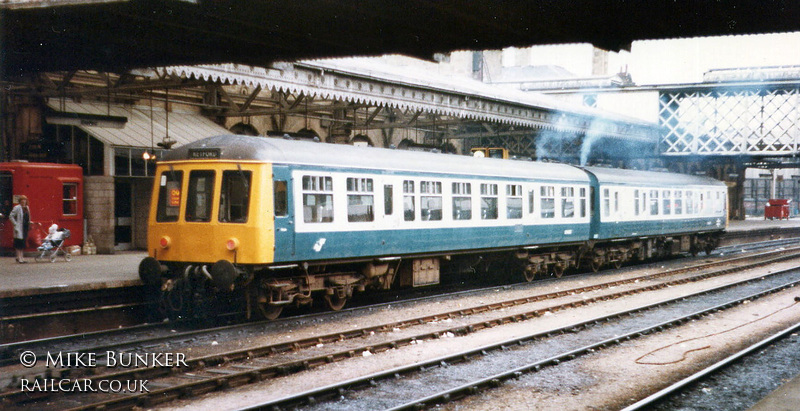 Class 114 DMU at Sheffield