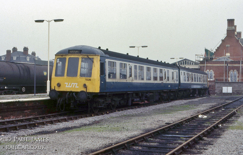 Class 114 DMU at Hereford