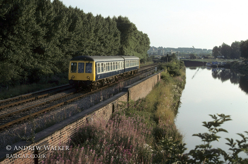 Class 114 DMU at Mexborough