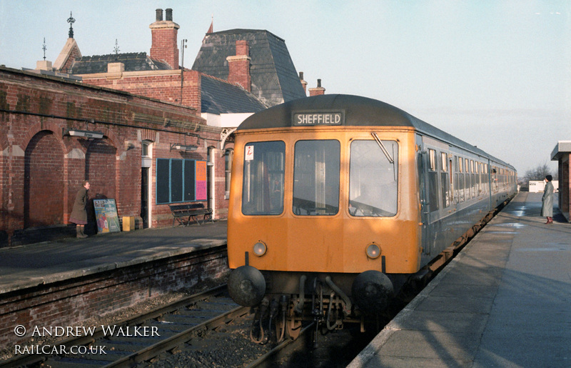 Class 114 DMU at Barnsley