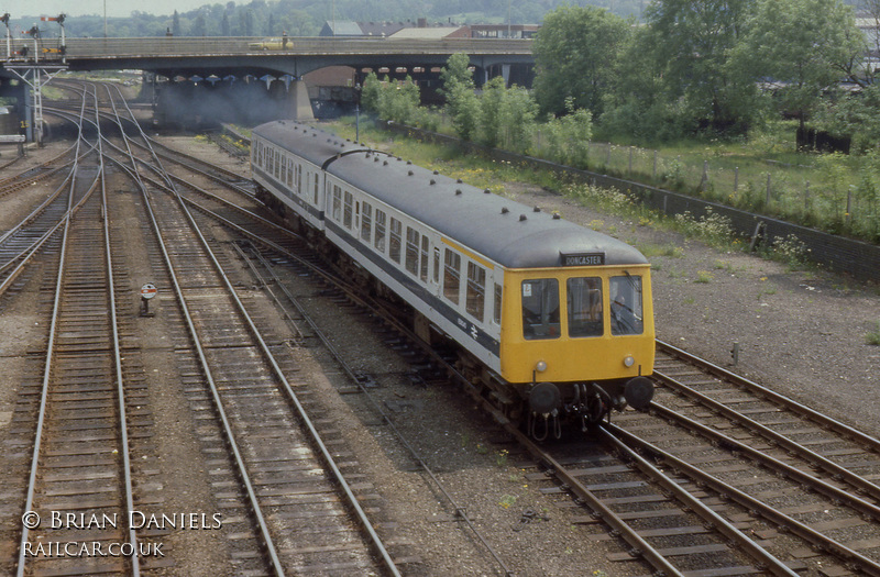 Class 114 DMU at Lincoln