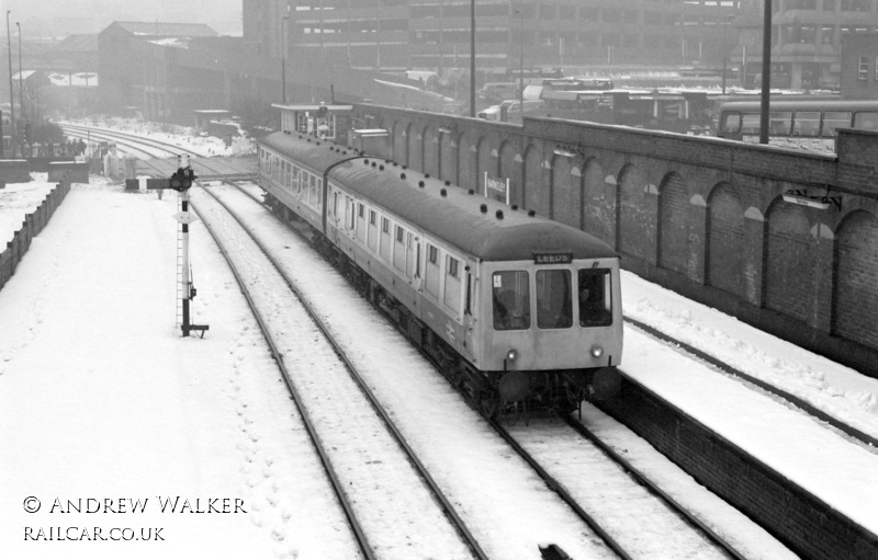 Class 114 DMU at Barnsley