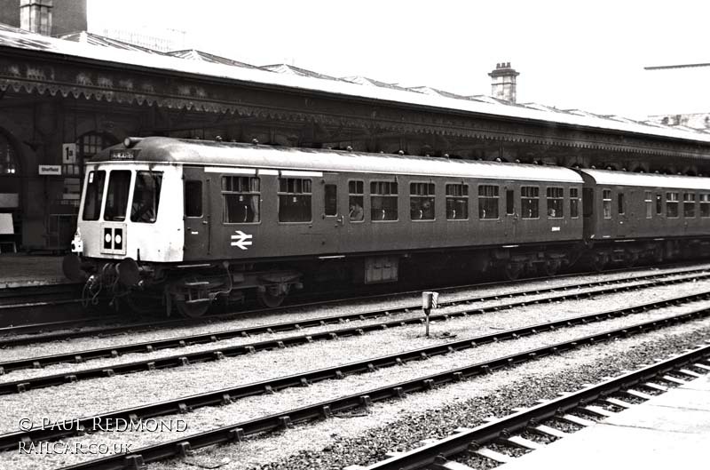 Class 114 DMU at Sheffield