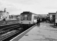 Class 115 DMU at Derby