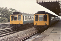 Class 115 DMU at Princes Risborough