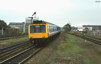 Class 115 DMU at Banbury