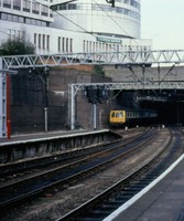 Class 115 DMU at Birmingham New St