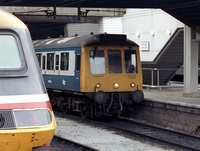 Class 115 DMU at Birmingham New Street