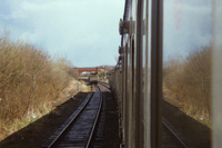 115 DMU approaching Aylesbury