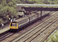 Class 115 DMU at Gerrards Cross