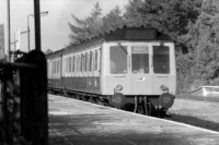 Class 115 DMU at Denham