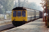 Class 115 DMU at Denham