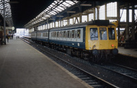 Class 115 DMU at Preston