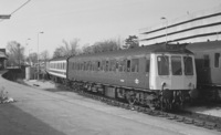 Class 115 DMU at Aylesbury