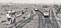 Class 115 DMU at Neasden South Junction