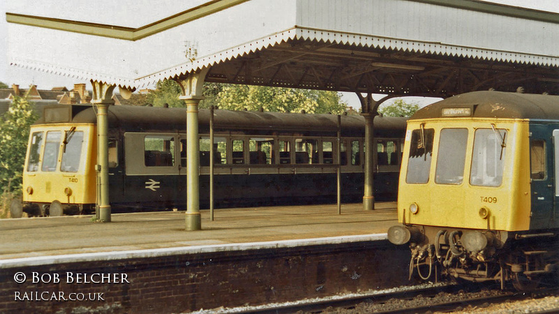 Class 115 DMU at Leamington Spa