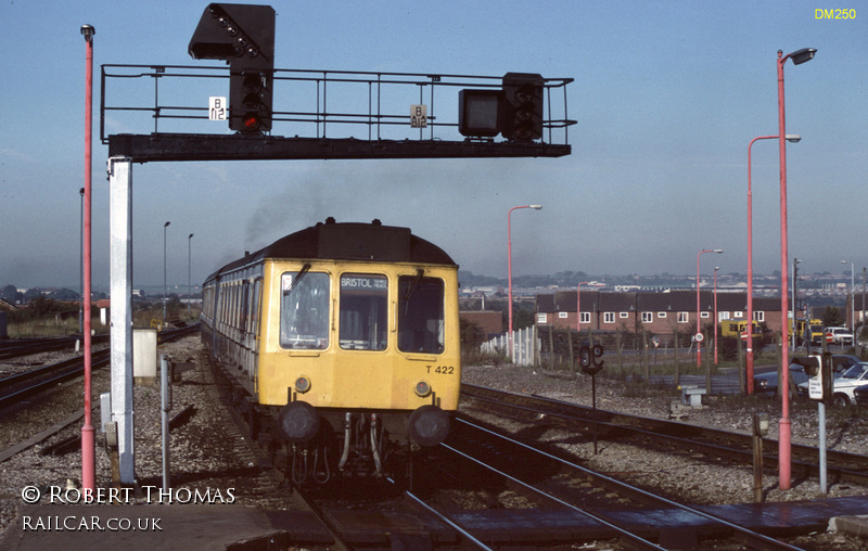 Class 115 DMU at Bristol Parkway