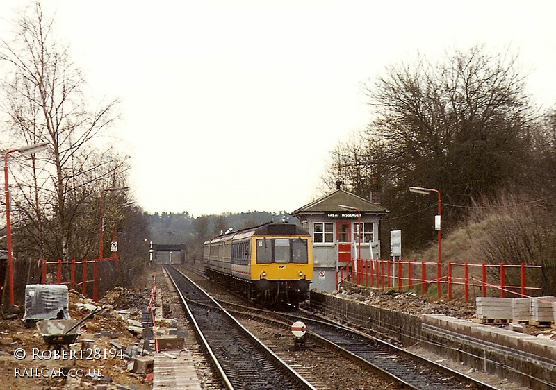 Class 115 DMU at Great Missenden