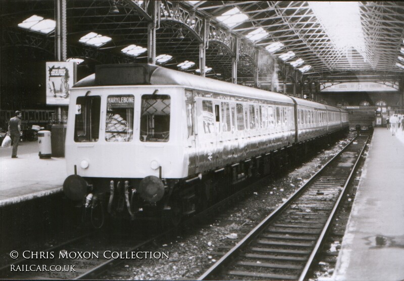 Class 115 DMU at London Marylebone