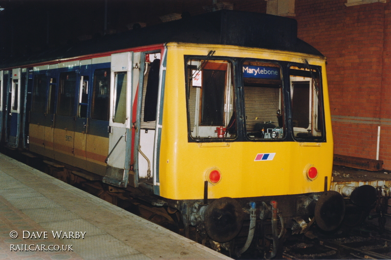 Class 115 DMU at Marylebone